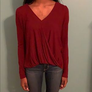 Casual long sleeve top
